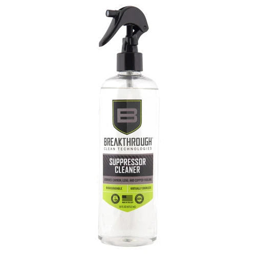 B Breakthrough Clean Technologies Breakthrough Clean Technologies® Suppressor Cleaner, 16oz, Clear