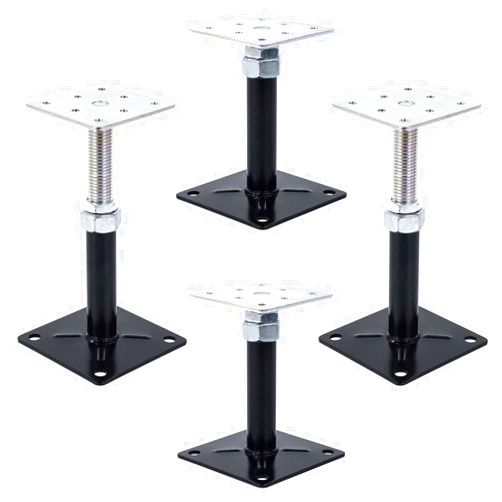 YXGJDP 4-Pack Floor Jacks,Floor Straightener,Adjust Supports,Lift Supports,Level Supports,Adjustable House Jack for The Floor,Post 5