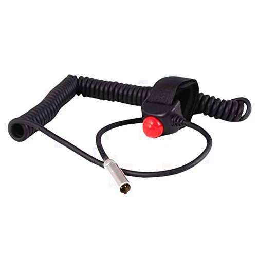 Rugged Radios PTT-VM2 Steering Wheel Push to Talk PTT with Hook-and-Loop mounting for Racing Radios Electronics Communications Car Harness