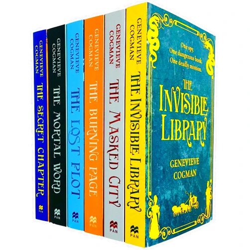 By seksok (Contributor) The Invisible Library Series 6 Books Collection Set by Genevieve Cogman (Invisible Library, Masked City, Burning Page, Lost Plot, Mortal Word & Secret Chapter)