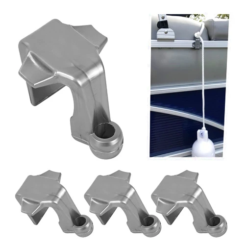 Antrys Pontoon Boat Rail Fender Hangers/Adjusters/Clips/Holders, Boat Bumper Fender Clips 1139 Fits 1