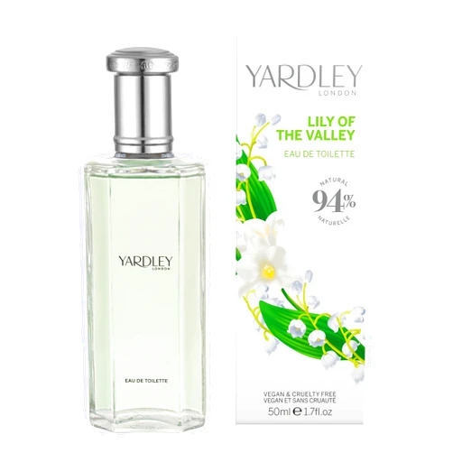 Yardley of London Lily of The Valley Eau De Toilette Spray for Women, 1.7 Ounce