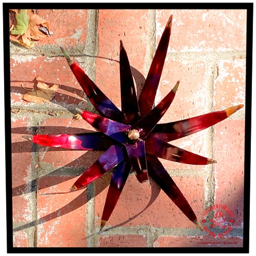 Succulent Metals Welded Artistry Red Dwarf Sculpture