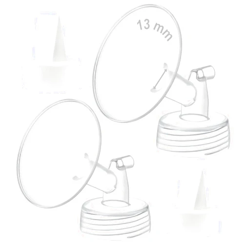 Maymom 13mm Flange and Duckbill Valve Compatible with Spectra S1 Spectra S2 Spectra 9 Plus Not Original Spectra Pump Parts Replace Spectra S2 Pump Parts Spectra Flange Spectra Duckbill Valve