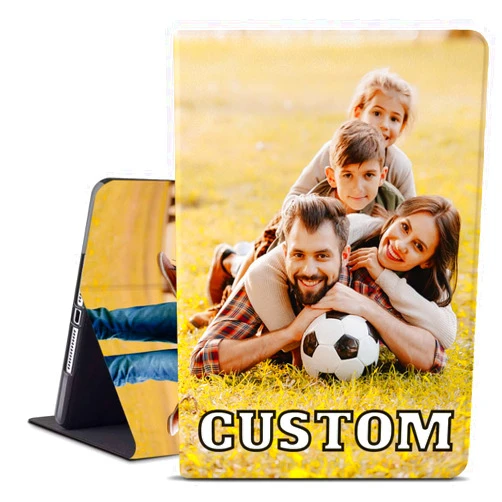 SuSuTiFy Custom Case for iPad 9th/ 8th/ 7th Generation 10.2'' Personalized Photo Logo Picture Image Name Smart Folio Stand PU Leather Cover Auto Sleep/Wake Microfiber Lining Shell for iPad 10.2 inch 2021-2019