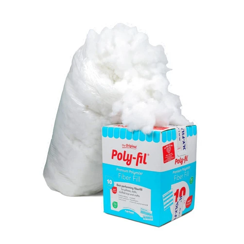 MUHU Poly-Fil® Premium Polyester Fiber Fill by Fairfield, 5 Pound Box (10lbs)