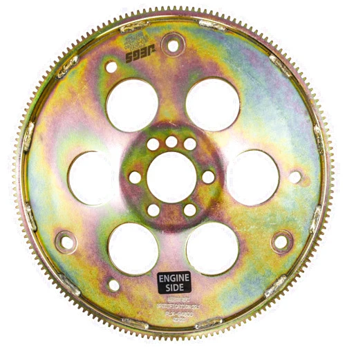 JEGS Heavy-Duty SFI 29.1 Flexplate | Fits 1997-2016 GM LS1, LS2, LS6 Engines | 168-Tooth | Internally Balanced | Dual Converter Bolt Pattern | For 6-Bolt Crankshaft | Chromoly Steel