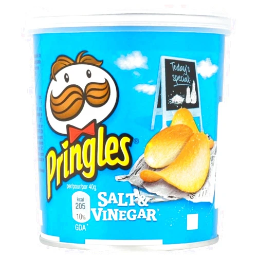 Pringles - Salt & Vinegar (40g) - Pack of 2