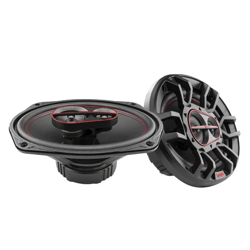 DS18 G6.9Xi GEN-X 6x9 3-Way Coaxial Speakers 180 Watts 4-Ohm with Mylar Dome Tweeters - Grill Included - Full Range Speaker Great for Car Stereo Sound System - Pair