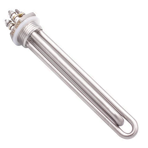 DERNORD 24V 600W Submersible Water Heater Element with Double U Type Immersion Heater