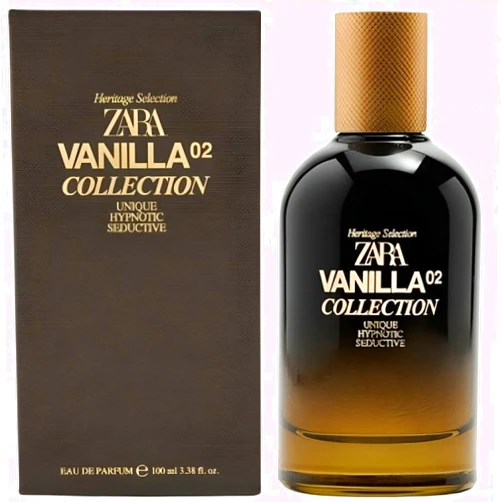 Zara Vanilla Collection 02 Cologne for Men EDP Eau de Parfum 100ml (3.38 fl. oz.)