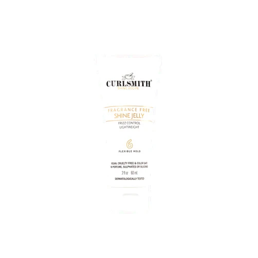 CURLSMITH - Shine Jelly, Light Hold Styling Gel with Frizz Protection, Sensitive, Fragrance Free, For All Curl and Hair Types, Vegan (2 fl oz)