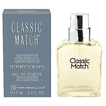 PB ParfumsBelcam Classic Match for Men, Our Version of an Alternative Designer Eau de Toilette Spray, 2.5 Fl Oz