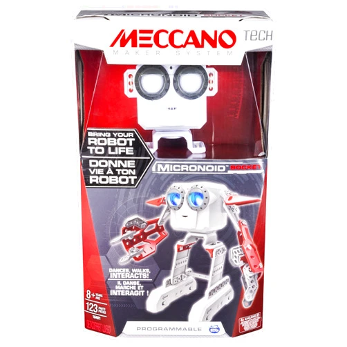 Meccano-Erector - Micronoid - Red Socket, Programmable Robot Building Kit