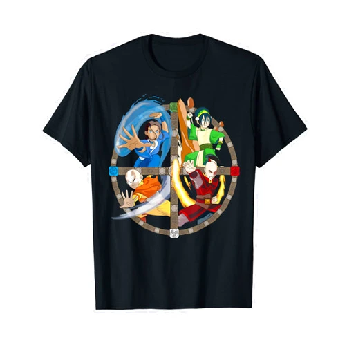 Avatar: The Last Airbender All Characters T-Shirt
