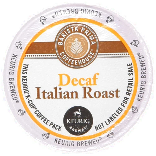 Green Mountain Coffee Roasters Barista Prima Coffee DECAF ITALIAN (1 Box of 24 K-Cups)