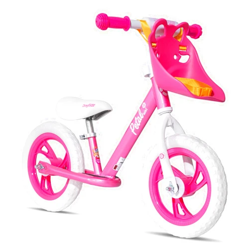 JOYSTAR 12/14 Inch Kids Balance Bike for 18months-5 Years Old Boys Girls, Lightweight Toddler Balance Bikes with Footrest and Handlebar Basket or Doll Seat