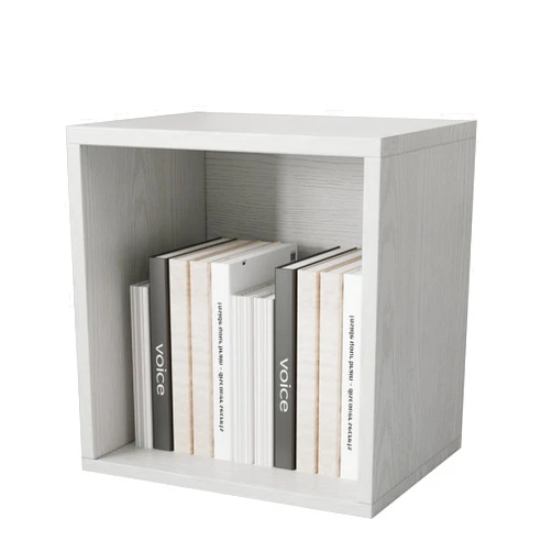 FUSUNBAO Magic DIY Cube Storage Organizer Stackable Cubes for Home Books Clothes Toy-Modular Cubby Storage System-Office Cubical-Bookcase Closet (French Oak,Drawer Cube)
