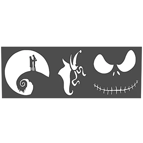 Dia-and-Jew 1 PCS Custom Cut Stencil Nightmare Before Christmas Jack Crafts, Arts, Scrapbooking Painting on The Wall, Wood, Glass and Other, 130