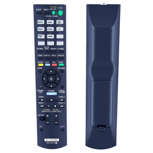 RETROSUN RM-AAU116 Replacement Remote Control Compatible for Sony AV Audio Receiver SS-CNP3500 SS-MSP3500 SS-SRP3500 SS-WP3500 STR-DH520 STR-DH710 STR-DH750 STR-DH830 STR-DN850 STR-K3500SW HT-DDW3500
