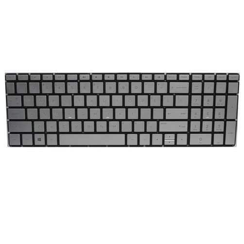 Givwizd Laptop Replacement US Layout Non-Backlit Silver Keyboard for HP 15-dy1751ms 15-dy1731ms 15-dy1124nr 15-dy1122nr