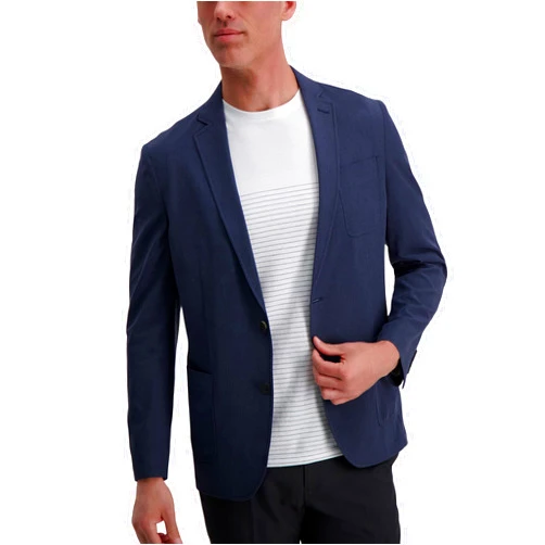 Haggar Mens Haggar Men's Smart Wash™ Performance Blazer & Jackets