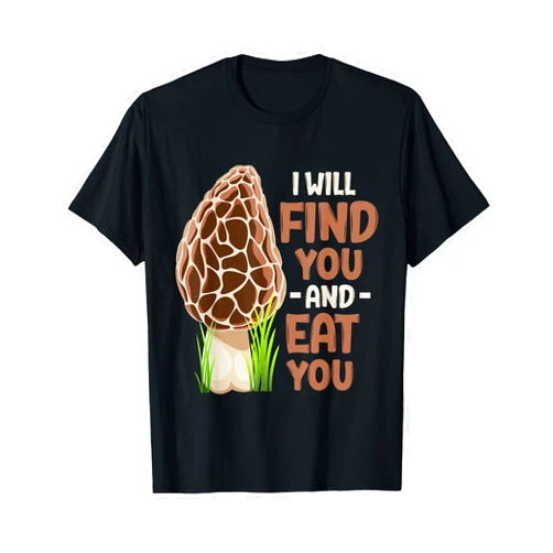 Morel Mushroom Shirts Mycology Morel Mushrooms Morel Hunter T-Shirt