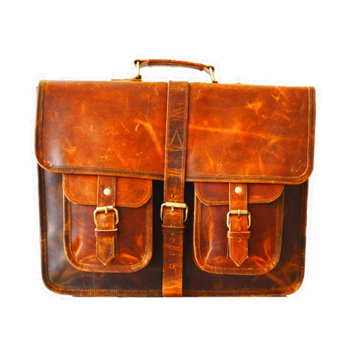 Jony Vintage Leather Messenger Bags for Men and Women 16 Inch Laptop Office Briefcase Satchel