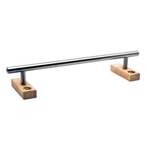 Teak Tuning Round Fingerboard Rail - Long Edition - Silver Colorway - 11.25