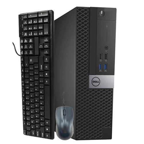 Dell OptiPlex 7040 Small Form Computer Desktop PC, Intel Core i5-6500 3.20GHz Processor, | 16GB Ram, 256GB SSD | HDMI, AMD Radeon RX-550 4GB Graphics, Wireless WiFi, Windows 10 (Renewed)