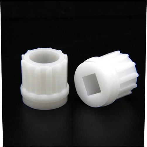 VOGOOPOI 2Pcs Meat Grinder Parts Plastic Sleeve Screw Gear fit Bork Vitek VT-1671, VT-1672, VT-1673, VT-1677