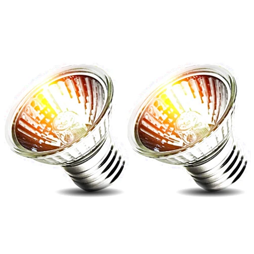 KOHEOPT 2-Pack 50W UVA UVB Bulbs, Light Turtle Heat Lamp for Reptiles and Amphibian Tanks, Terrariums and Cages, Fit E26 Heat Reptile Lamp,Works with Various Lamp Fixtures
