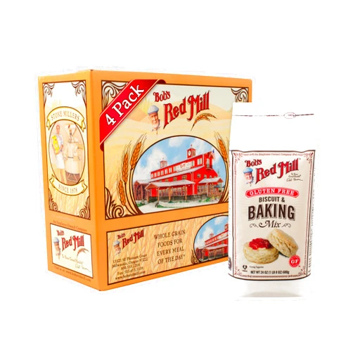 Bob's Red Mill Gluten Free Biscuit & Baking Mix, 24 Ounce (Pack of 4)