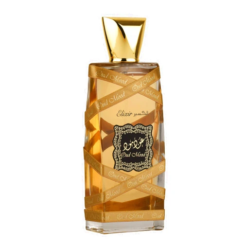 Lattafa Perfumes Oud Mood Elixir for Unisex Eau de Parfum Spray, 3.4 Ounce