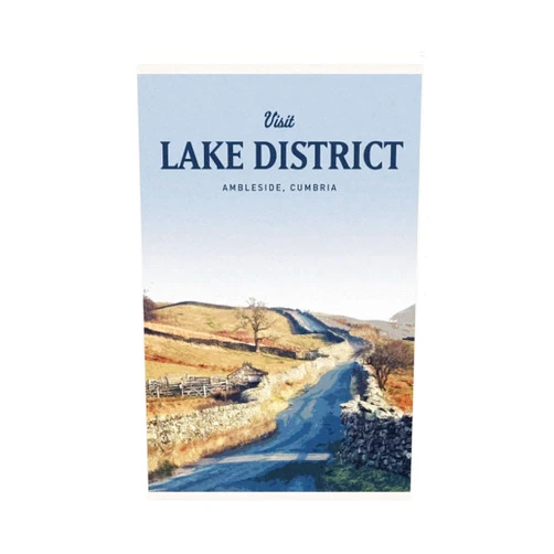 Generic Visit Lake District Travel Canvas Poster Wall Art Decor Print Picture Paintings for Living Room Bedroom Decoration Unframe Unframe 12x18inch(30x45cm)