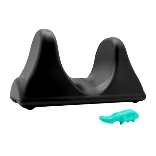 CloudHand Psoas Release Tool,Back and Neck Deep Tissue Massager, Hip Flexor Release Tools,Athletics Psoas Muscle Massage Tool with thumb shaped massager(Black)