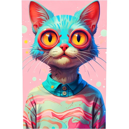 Felix Fabulas Lustige süße Cartoon Katze – Tagebuch, Notizbuch: Kätzchen, perfektes Geschenk für Kinder, Teenager und Katzenliebhaber | Breit liniert | 120 linierte Seiten, 6 x 9 (German Edition)