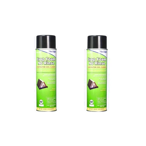 Nu-Calgon 4171-75 Evap Foam No Rinse Evaporator Coil Cleaner, 18 oz. (Pack 2)