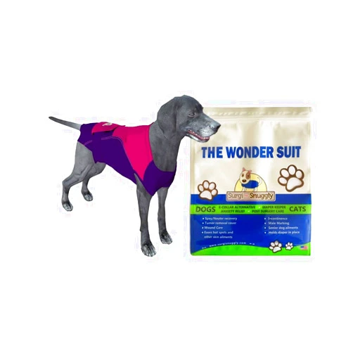 Surgi~Snuggly Female Dog Diapers Cover and Male Dogs Diapers Suit- Wrap Around Legs for Superior Fit - Fits (M - PP)
