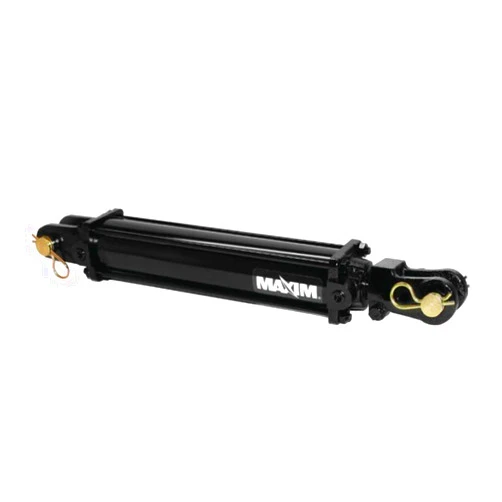 Maxim TC 2500 PSI Tie-Rod Cylinder for Double Acting 4'' Bore x 40'' Stroke - 2 Rod Dia #1/2 NPT Port Retracted 50.25