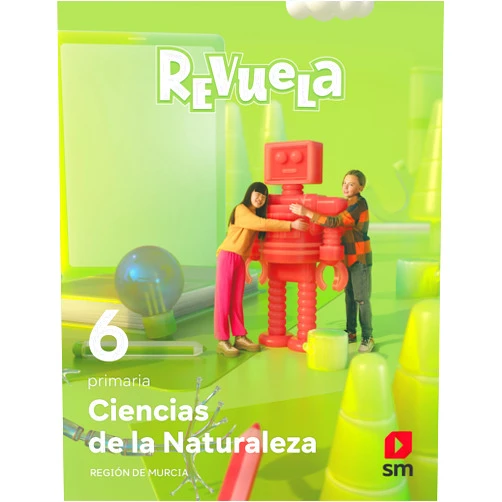 Spanish Edition by Sara Martín (Author), Julián Campa Martín (Author), José González López de Guereñu (Author), Equipo editorial SM, (Author), Aarón Illa Gómez (Illustrator), Alejandro de Orbe Ferreiro (Illustrator), Ángel Ovejero Sánchez (Illustrator), Ariel Alejandro Gómez (Illustrator), Eduardo Rubio Rincón (Illustrator), Félix Moreno Arrastio (Illustrator), Fran Collado (Illustrator), Galofré, (Illustrator), Gema García Ingelmo (Illustrator), Germán Tejerina Martínez (Illustrator), Jesús Aguado (Illustrator), Luis Doyague (Illustrator), Ricard Zaplana Ruiz (Illustrator), Roberto Zurdo (Illustrator), Suri, (Illustrator), Victor Fuertes Melón (Illustrator) & 17 more Ciencias de la naturaleza. 6 Primaria. Revuela. Región de Murcia