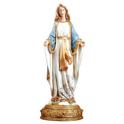 Joseph's Studio by Roman - Our Lady of Grace Figure on Base, Heavenly Protectors, Renaissance Collection, 10.25