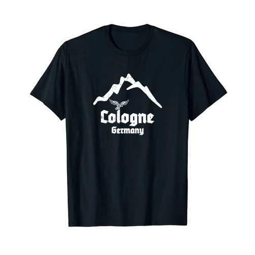 Eagle Sits On An Old German City Lust Cologne, Koeln, Germany - Deutschland T-shirt