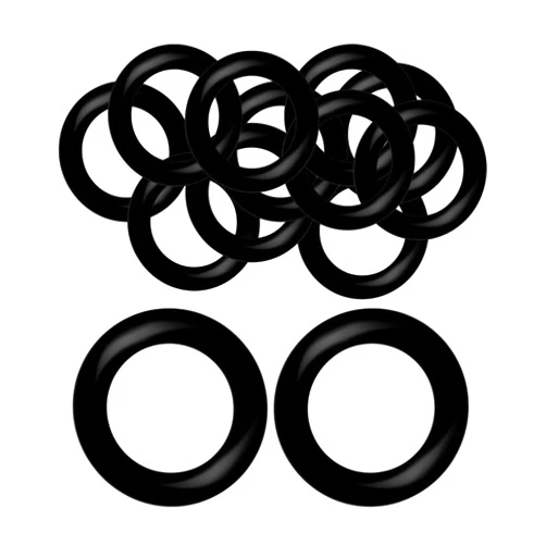 Othmro 10pcs Nitrile Rubber O-Rings, 5mm Wire Dia 34mm OD Metric Sealing Nitrile NBR Rubber Washers for Oil or Air Sealing, Professional Plumbing, Car Repair, Air or Gas Connections Black