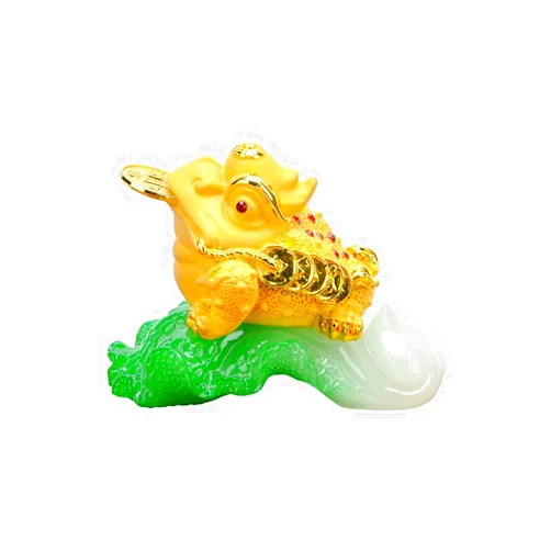 QQYDZSW Statue Sculpture Outdoor Figurines for Garden Patio Lawn Yard Decorations Ornaments Home Accessories Desktop Decoration Money Toad Statue Three Legged Toad Cash Register Office Desk Store Opening Feng