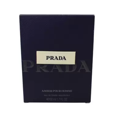 Prada Amber Pour Homme Eau de Toilette Spray, 50 ml, 1.7 Fluid Ounce