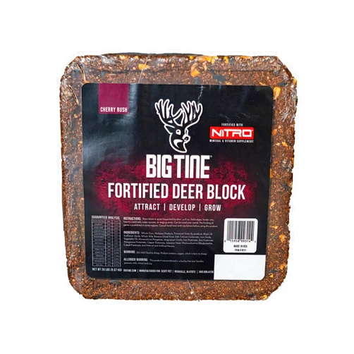 Big Tine Fortified Deer Block, 20lbs