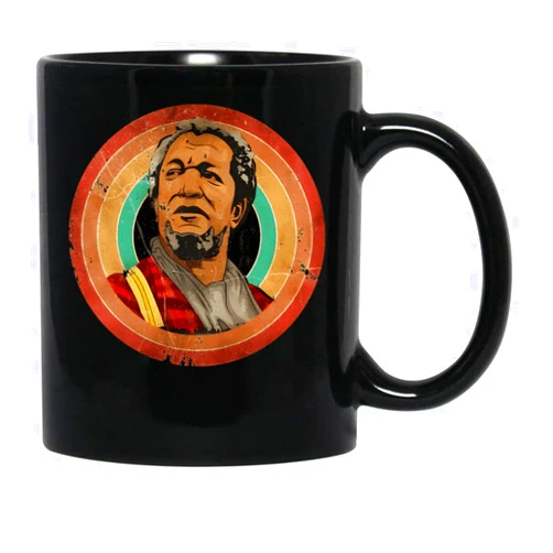 Recalu Sanford And Son T-Shirtsanford And Son Tv Show Vintage Edition Black Coffee Mug, Gift Coffee Mug