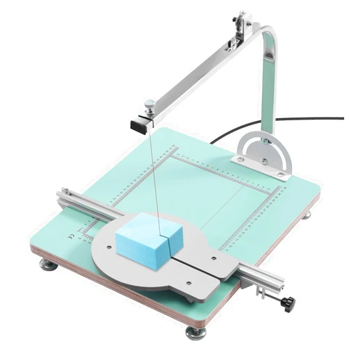 ReqianXH Hot Wire Foam Cutting Machine Electric Tabletop Foam Cutter Working Table Tool Styrofoam Cutter for Foam, Sponge, Pearl Cotton