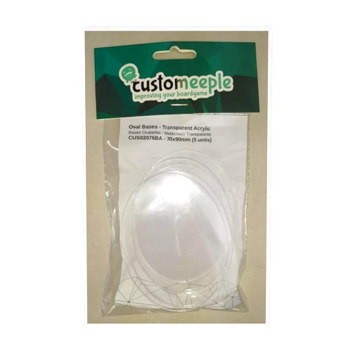 Customeeple 70mm x 90mm Oval Bases